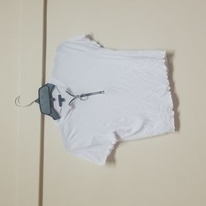 White crop top